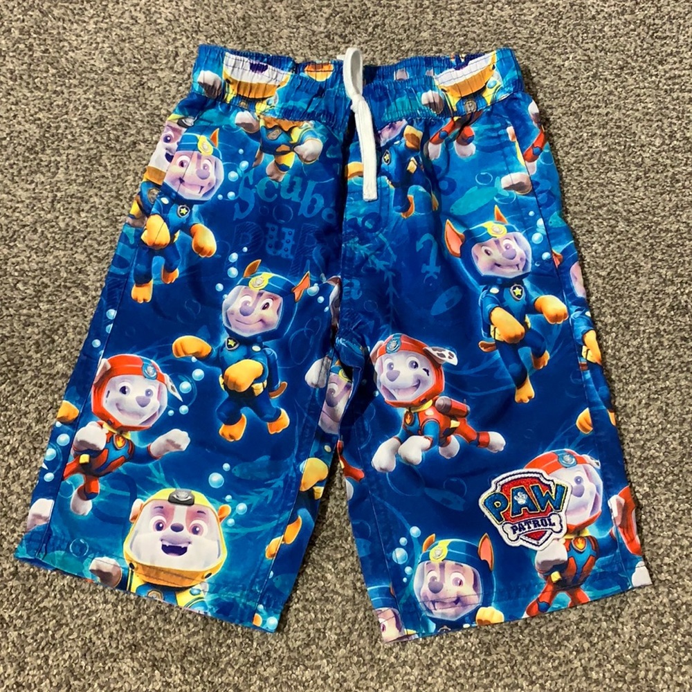 Boys Paw Patrol Swim Trunks